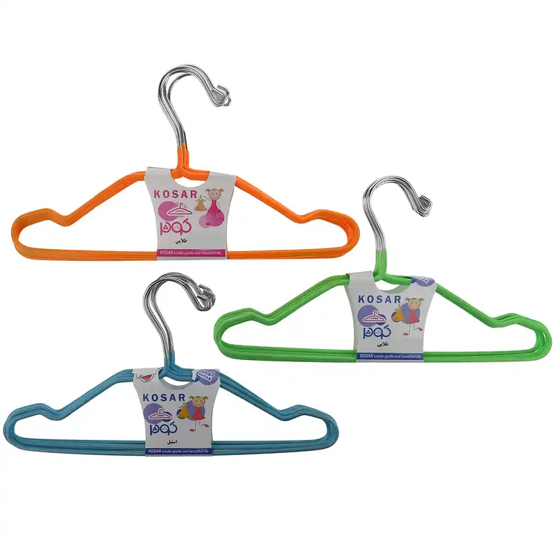 چوب لباسی کودک کوثر مدل K 30 بسته 5 عددی