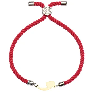 دستبند طلا 18 عیار زنانه الن نار مدل طرح و ELN2281