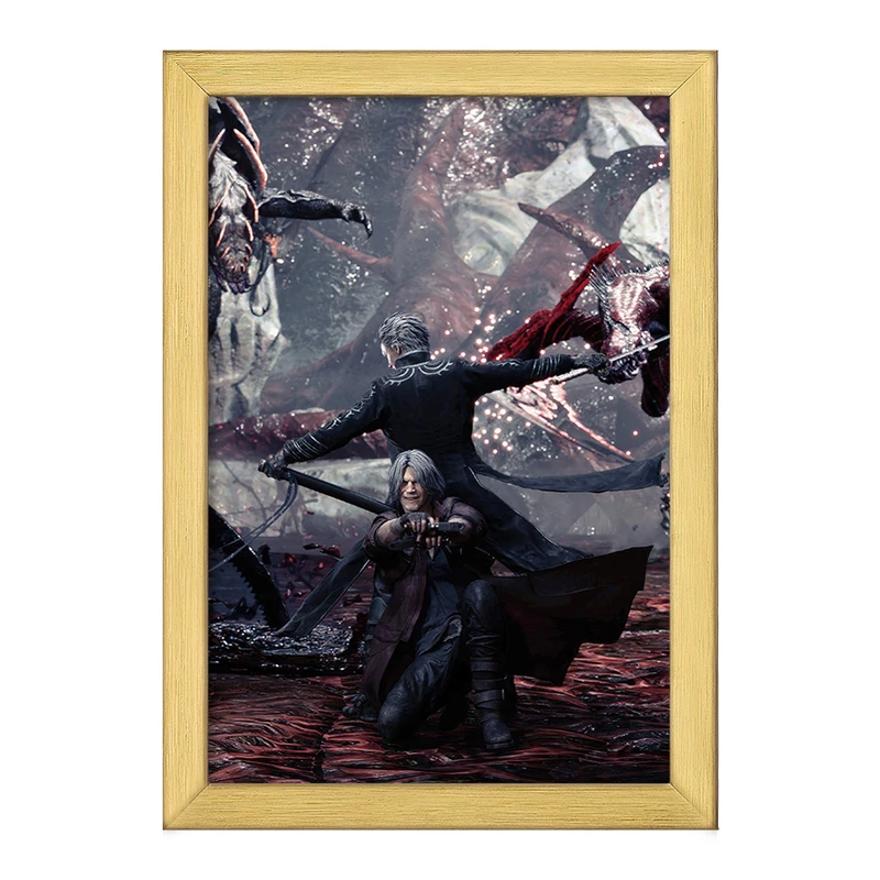 تابلو خندالو طرح بازی دویل می کرای Devil May Cry کد 30208