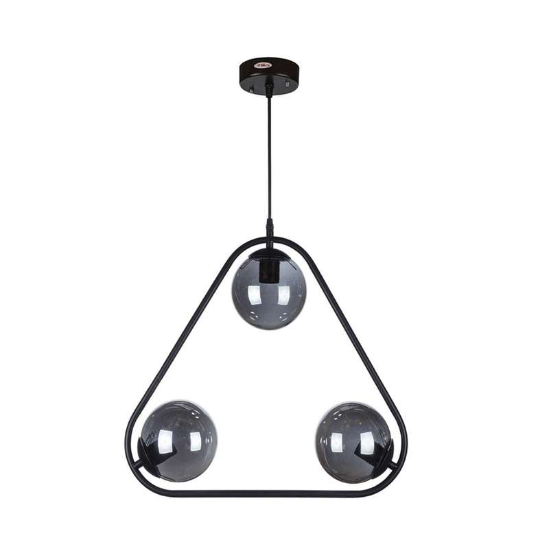  لوستر آویز سه شعله چشمه نور کد A1210/3BK