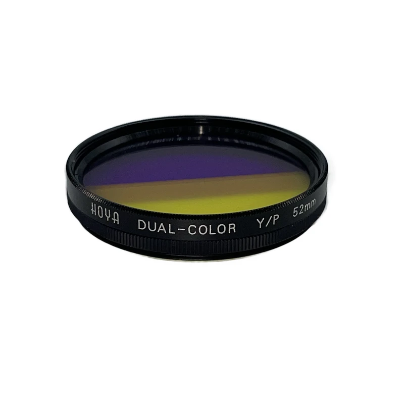 فیلتر لنز هویا مدل 52MM-زرد/بنفش-DUAL COLOR