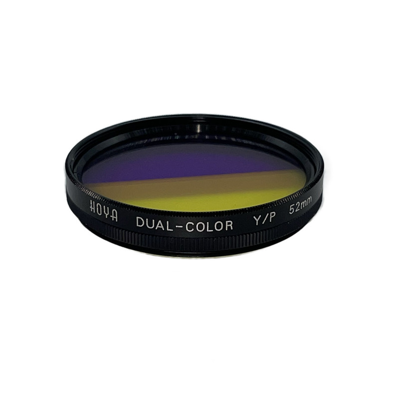 فیلتر لنز هویا مدل 52MM-زرد/بنفش-DUAL COLOR