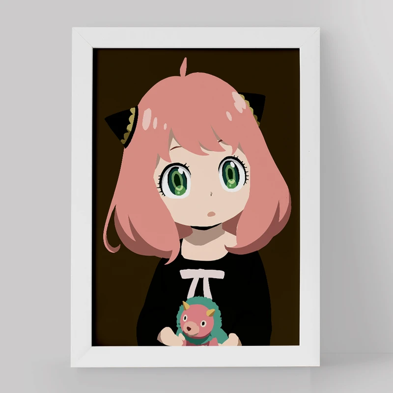 تابلو خندالو مدل آنیا فورجر انیمه اسپای ایکس فمیلی کد 15560