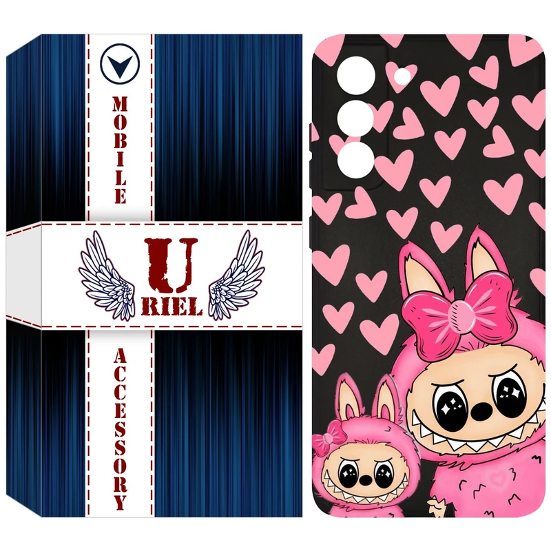 کاور یوریل مدل KSH کد 105 طرح عروسک لبوبو مناسب برای گوشی موبایل سامسونگ Galaxy S21 FE 5G