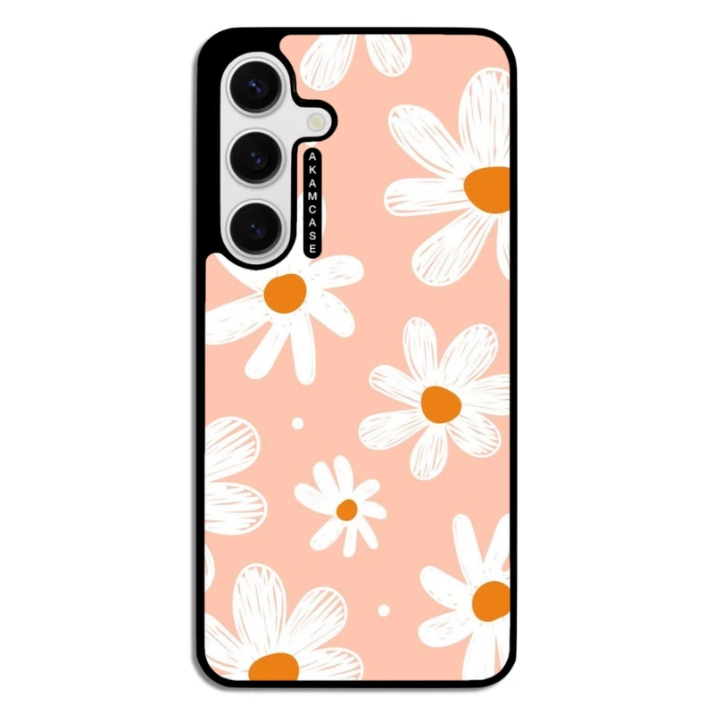 کاور آکام مدل AMC-WSGS24-FLOWERS-37 مناسب برای گوشی موبایل سامسونگ Galaxy S24
