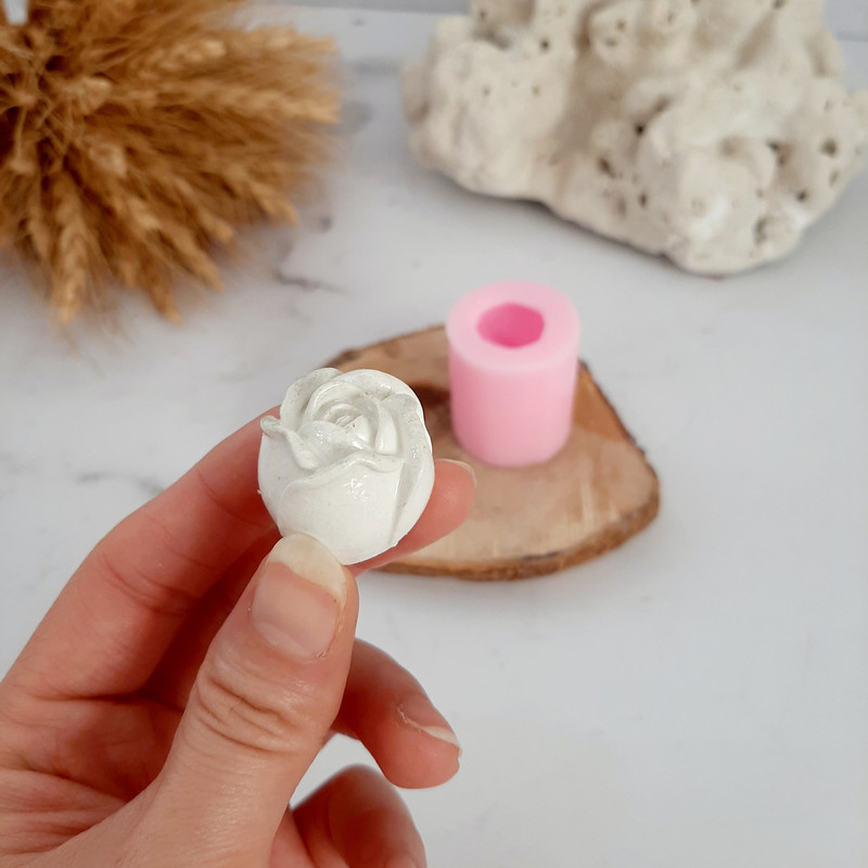 قالب شمع مدل رز وارمری