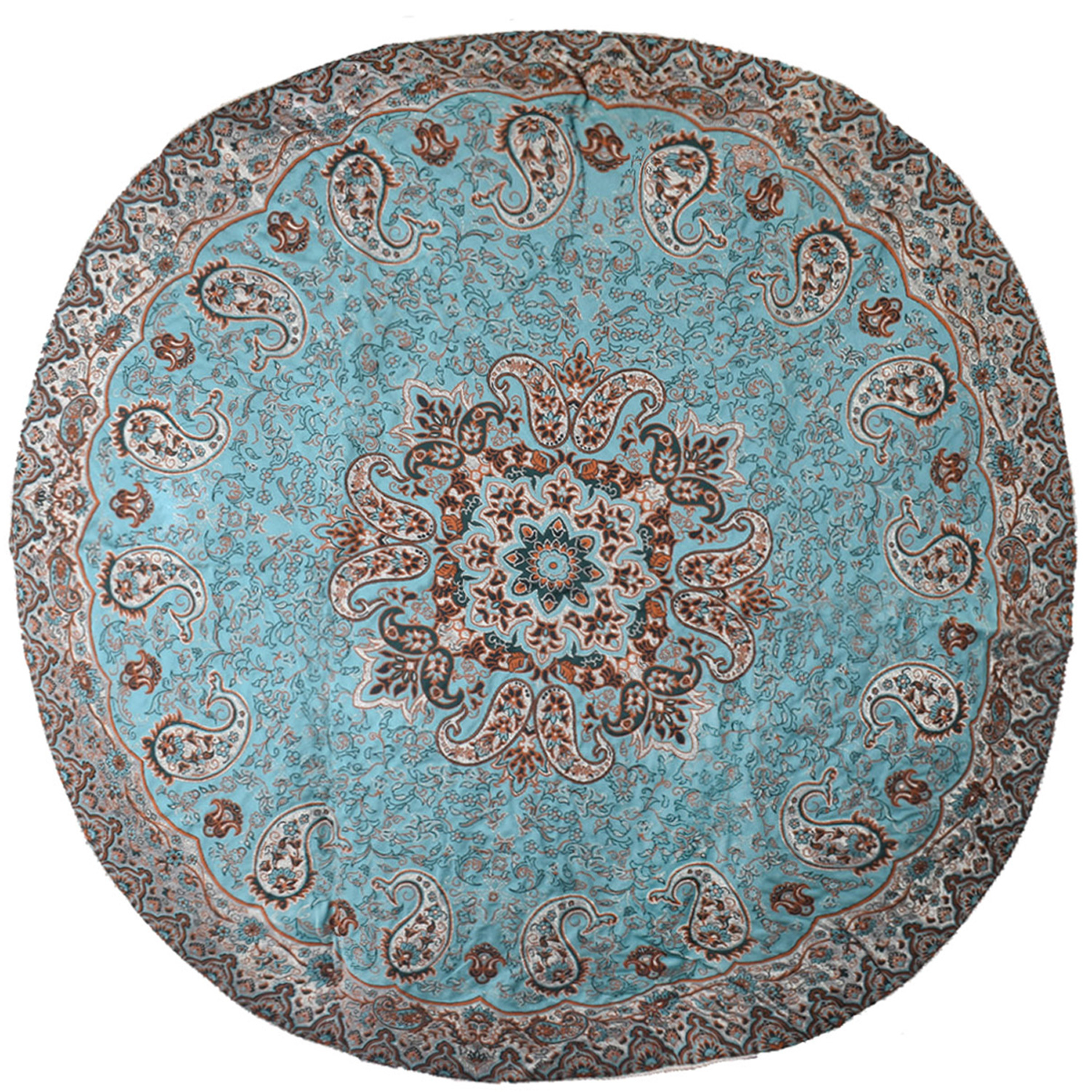 رومیزی ترمه طرح نسترن ABIASE1/1