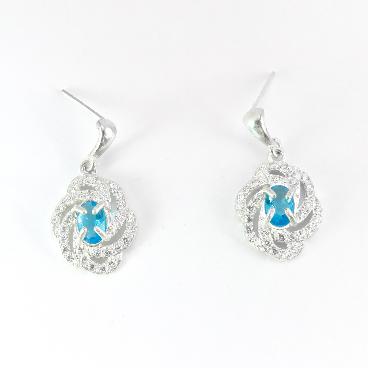 نیم ست نقره زنانه کد AV126