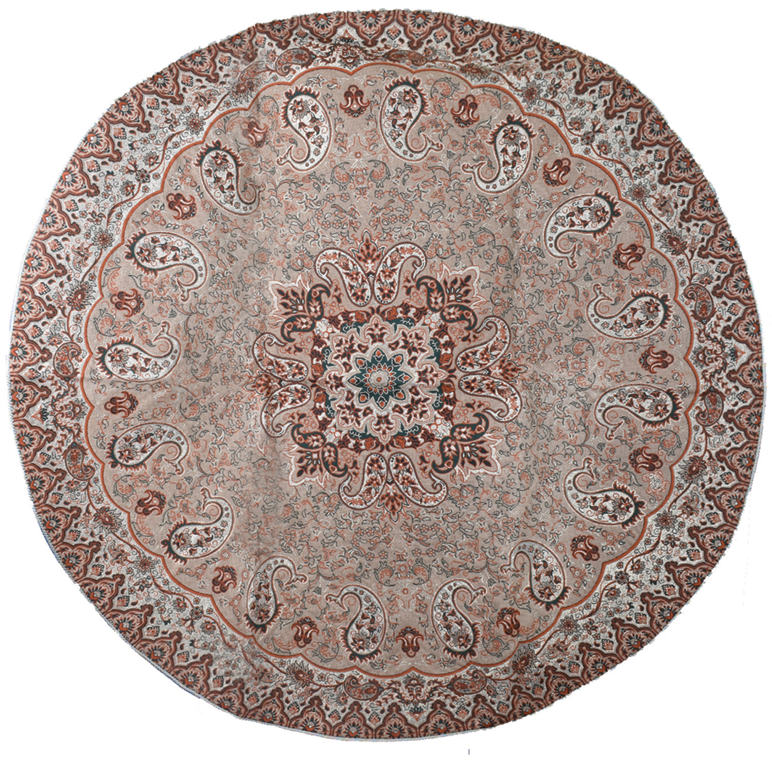 رومیزی ترمه طرح نسترن NOKHODE1/1