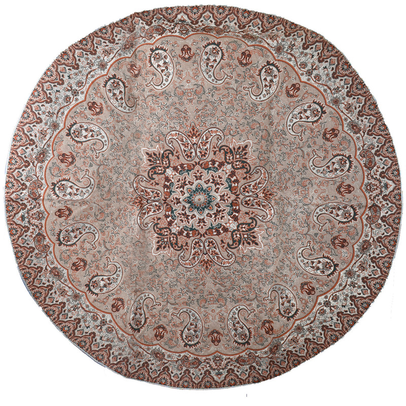 رومیزی ترمه طرح نسترن NOKHODE1/1
