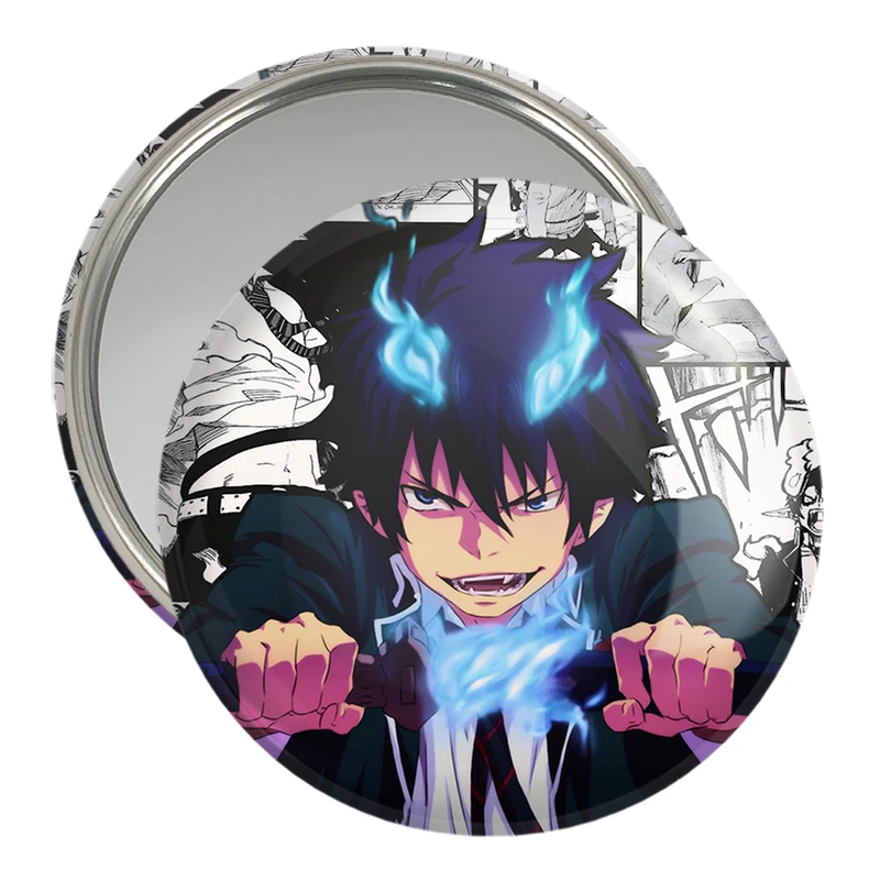 آینه جیبی خندالو مدل رین انیمه جنگیر آبی  کد 16358