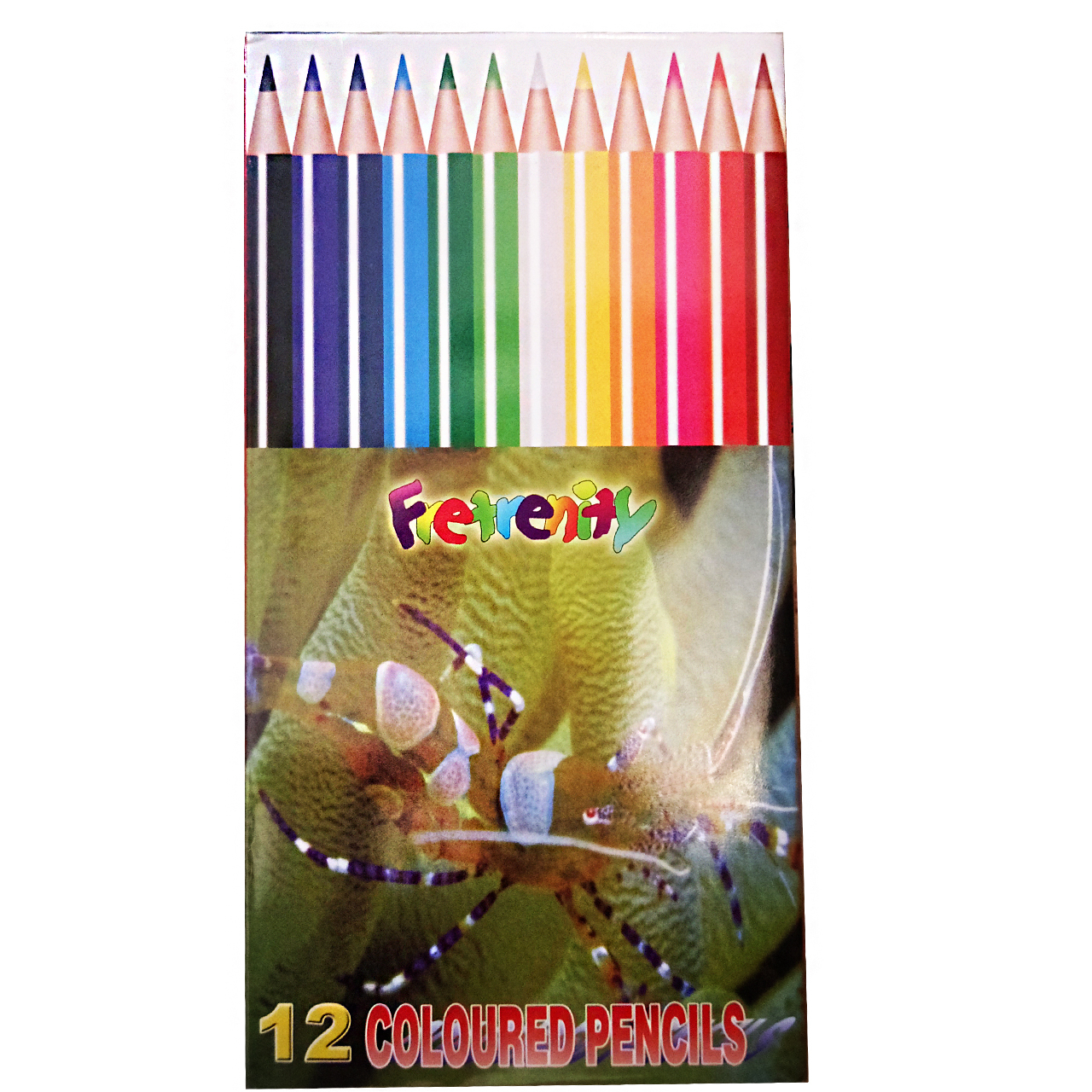 مداد رنگی 12 رنگ فریت رنتی کد 6600