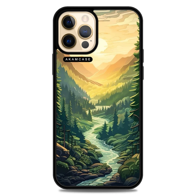 کاور آکام مدل AMC-WA12PRO-NATURE-4 مناسب برای گوشی موبایل اپل iPhone 12 Pro