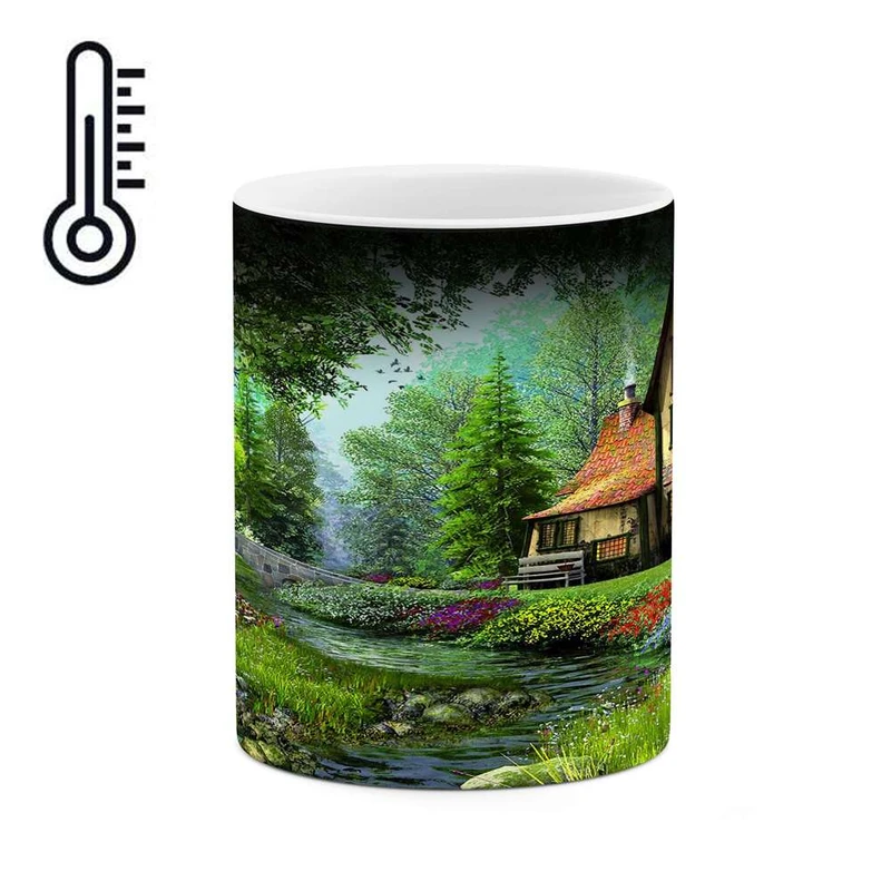 ماگ حرارتی کاکتی مدل نقاشی کد mgh13859