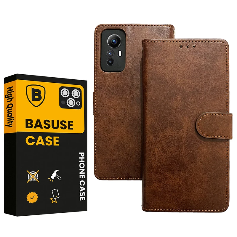 کیف کلاسوری باسئوس طرح Magneti کد M004 مناسب برای گوشی موبایل شیائومی Redmi Note 12S