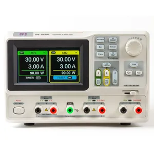 منبع تغذیه جی پی اس لیمیتد مدل GPS-3303DPX قابل برنامه ریزی 30 ولت 3 آمپر دوبل