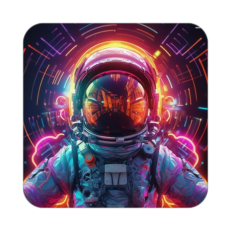 زیر لیوانی کاکتی طرح فضانورد مدل mp46104