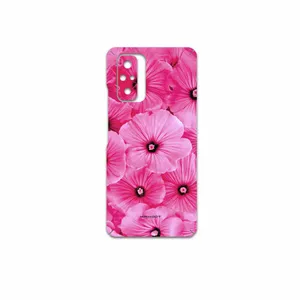 MAHOOT Pink-Flower Cover Sticker for Xiaomi Redmi Note 10 Pro