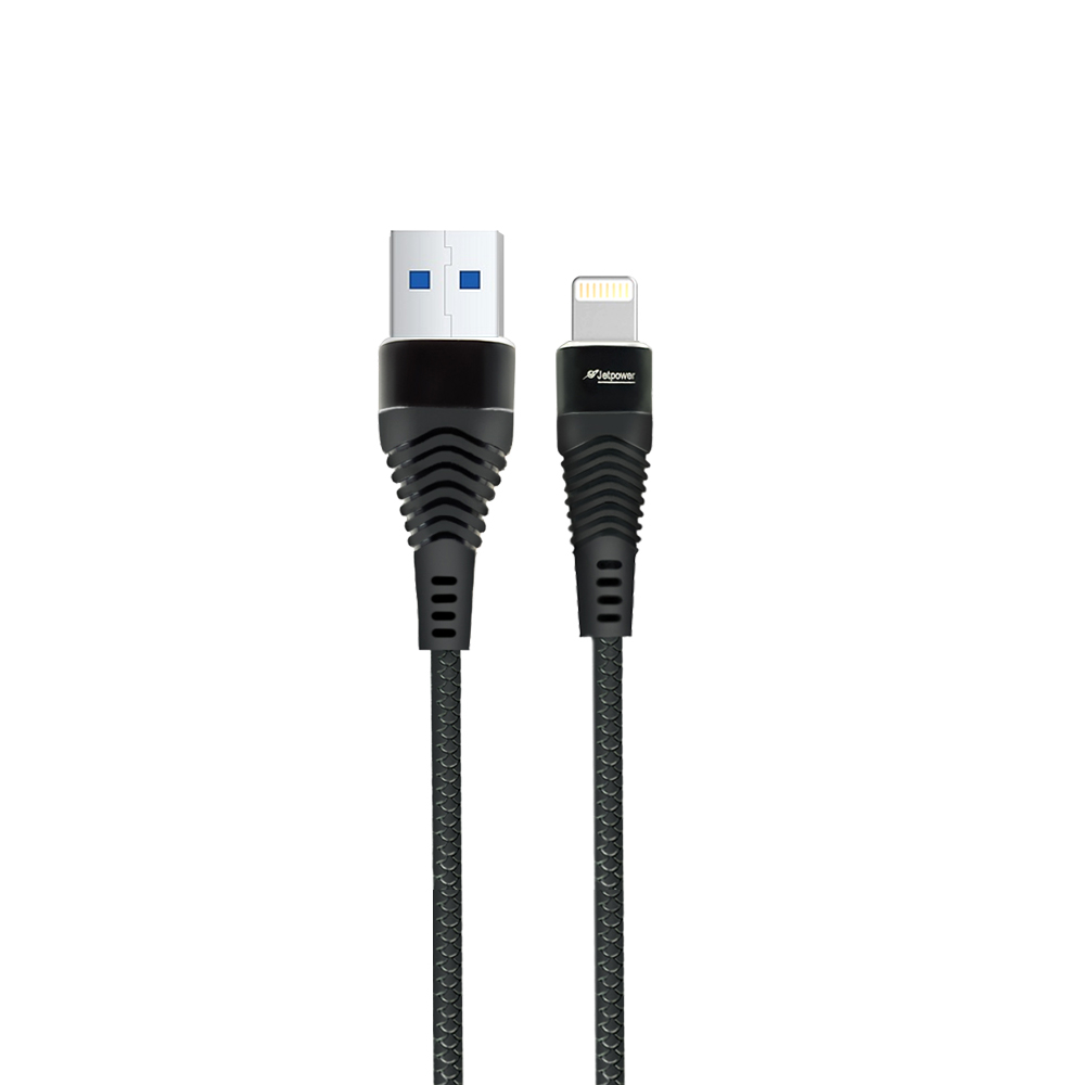 کابل تبدیل USB به لایتنینگ جت پاور مدل Python Pattern JP-001i طول 1 متر