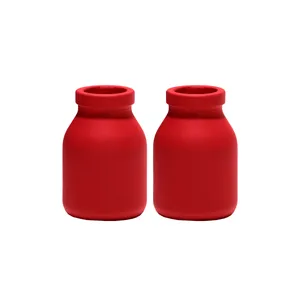 گلدان دکوری مدل شیشه ای کد 2P190 بسته 2 عددی