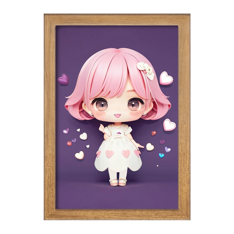 تابلو خندالو مدل دخترانه (Girlish) کد 36855