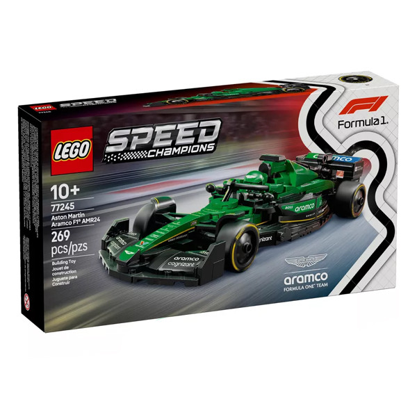 لگو 269 تکه سری اسپید مدل Aston Martin Aramco F1® AMR24 Race Car کد 77245