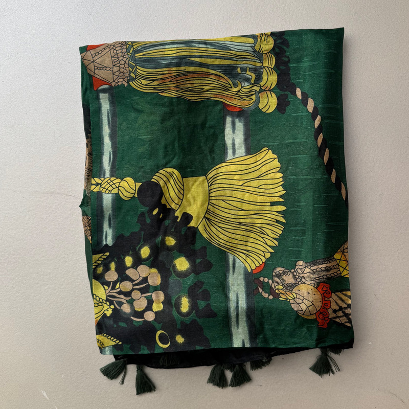 روسری زنانه مدل حریر ابرشیم  کد 2