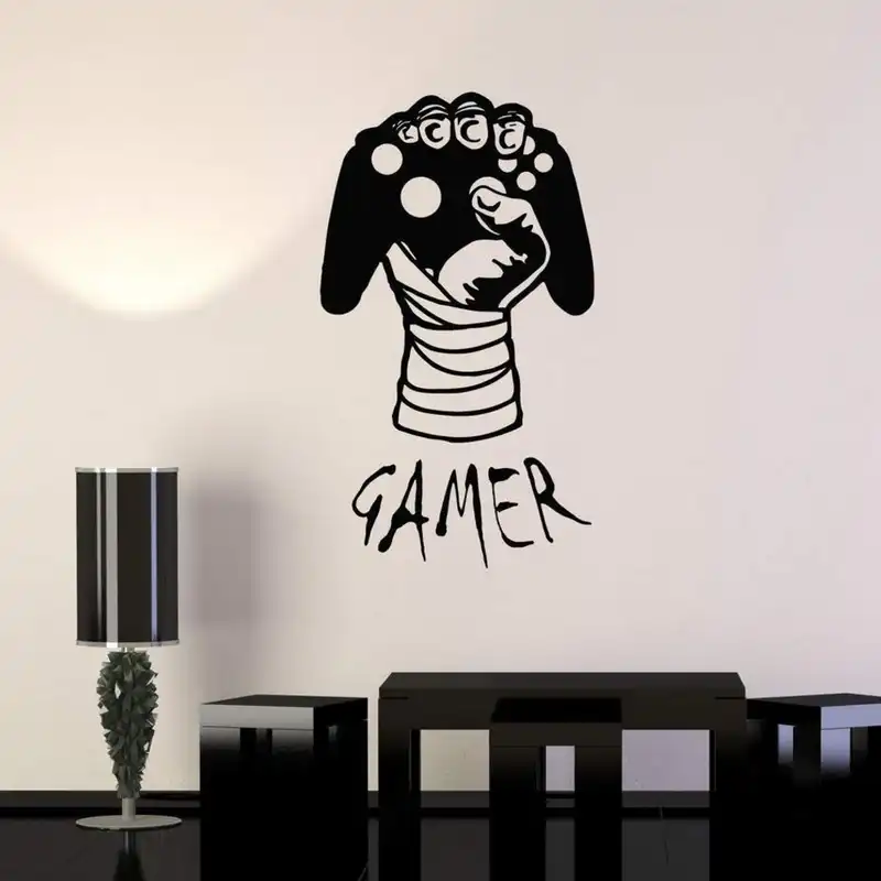 استیکر وی وین آرت طرح Gamer کد S27