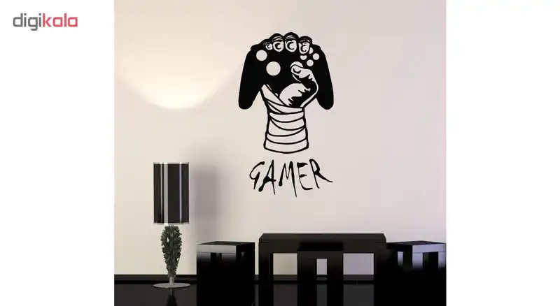 استیکر وی وین آرت طرح Gamer کد S27