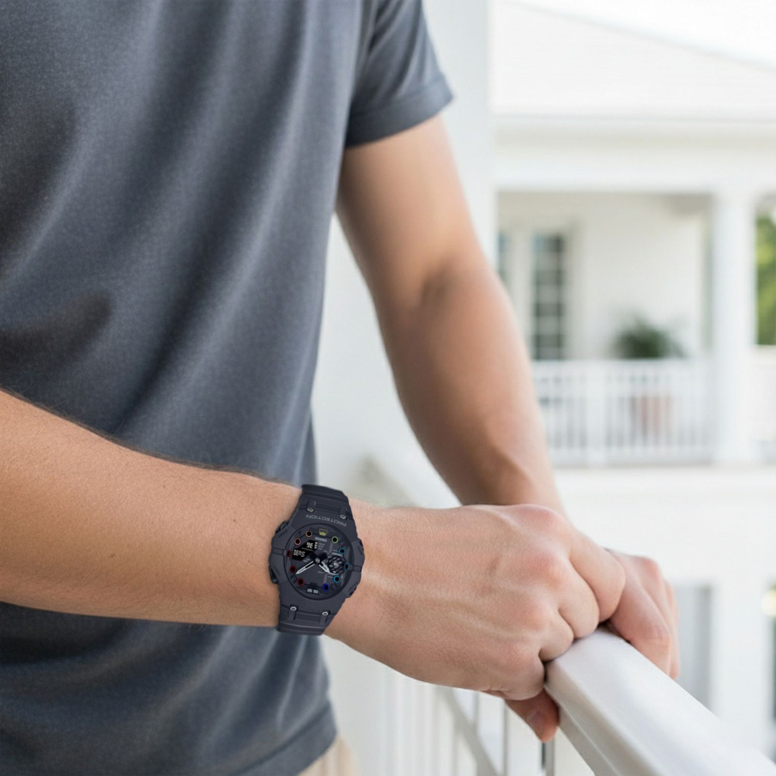 ساعت مچی دیجیتال مدل EGA-B001 -  - 4