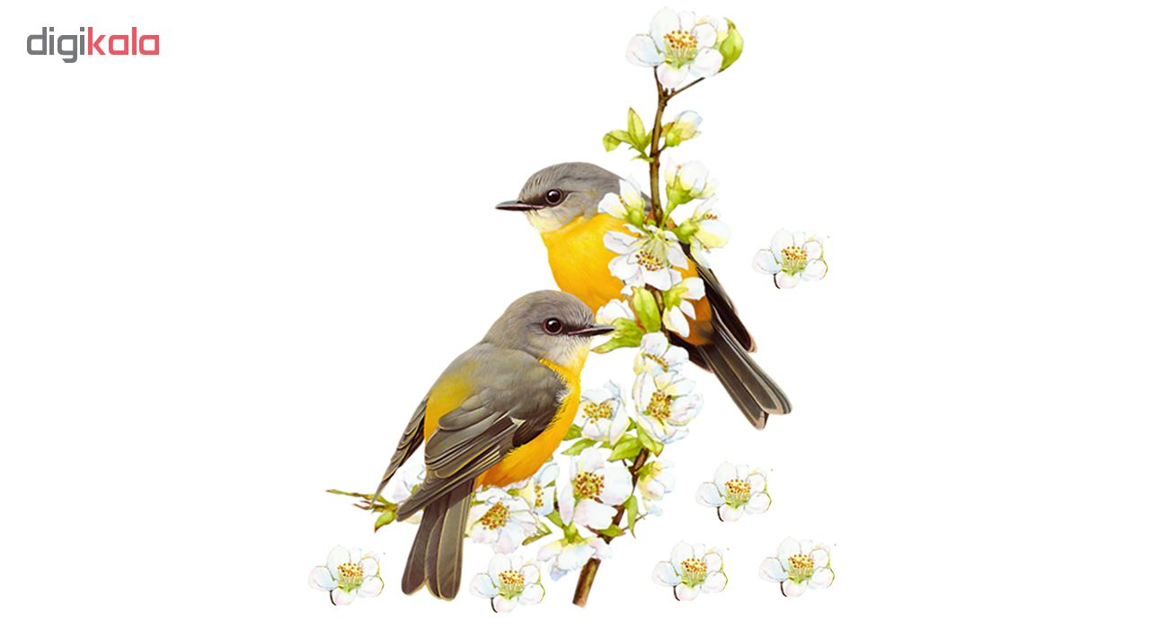 استیکر دیواری صالسو آرت طرح lovely pajaro az