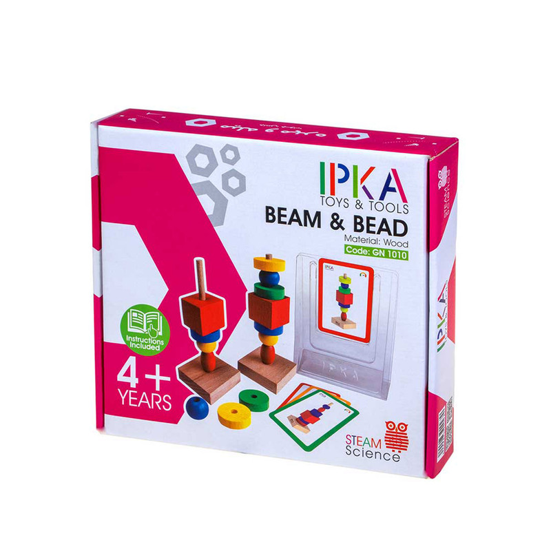 بازی آموزشی ایپکا مدل میله و مهره کد GN1010