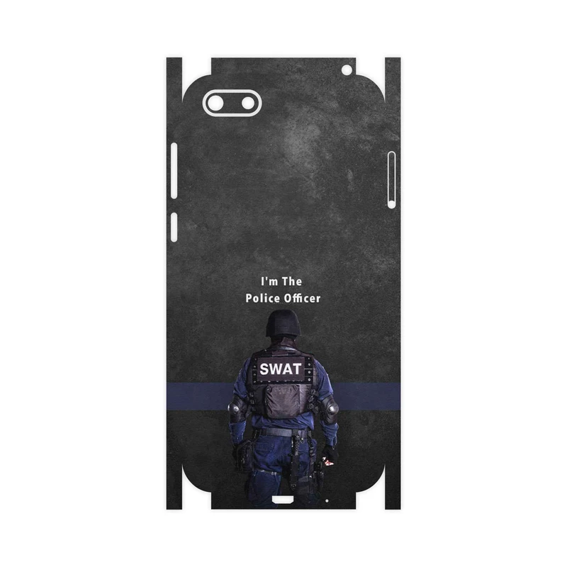 برچسب پوششی ماهوت مدل Police Officer-FullSkin مناسب برای گوشی موبایل هوآوی Y5 Lite