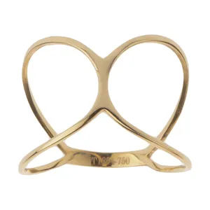 انگشتر طلا 18 عیار زنانه مایا ماهک مدل MR0455