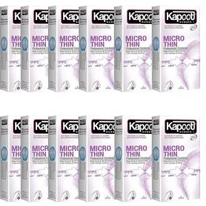 کاندوم کاپوت مدل Micro Thin بسته 12 عددی
