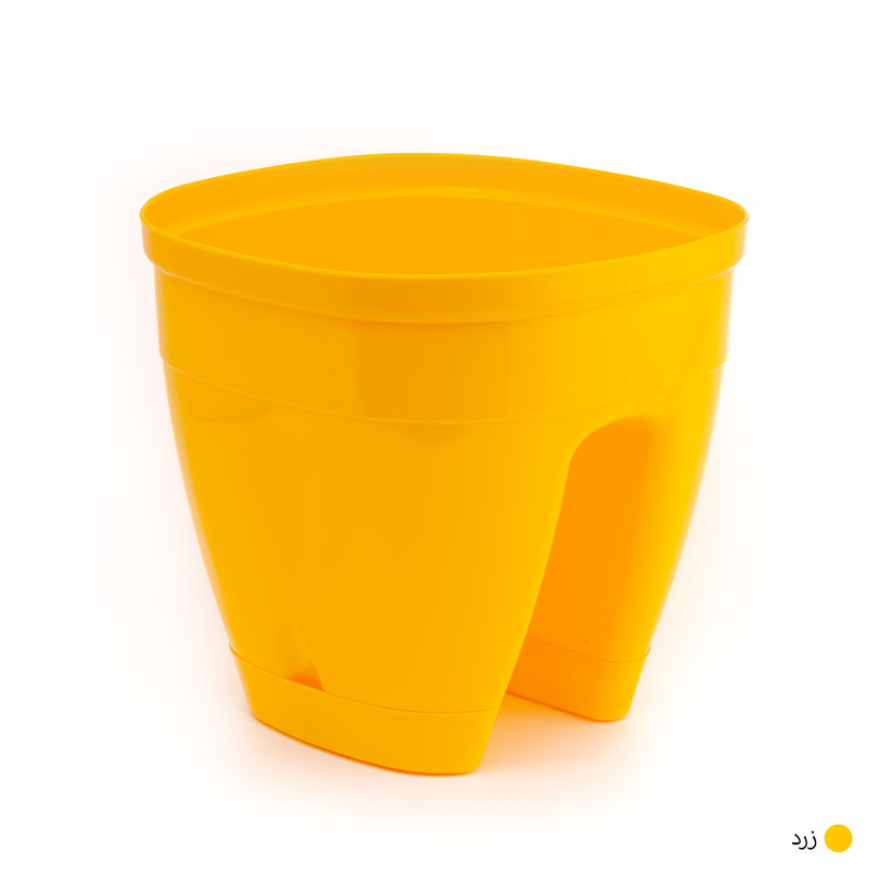 گلدان گل آذین مدل پلاستیکی نرده ای کد 642