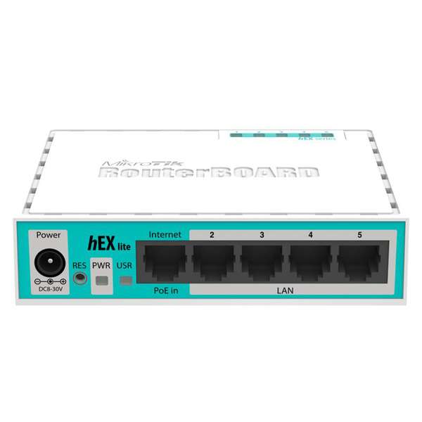 روتر میکروتیک مدل RB 750-R2 HEX Lite روتر میکروتیک مدل RB 750-R2 HEX Lite