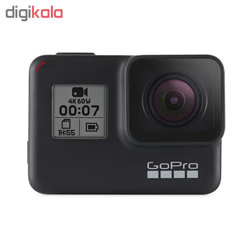 دوربین فیلم برداری ورزشی گوپرو مدل HERO7 Black Quick Stories به همراه کیف و مونوپاد پلوز