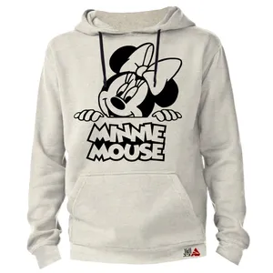 هودی دخترانه مدل مینی موس کد T09 رنگ طوسی