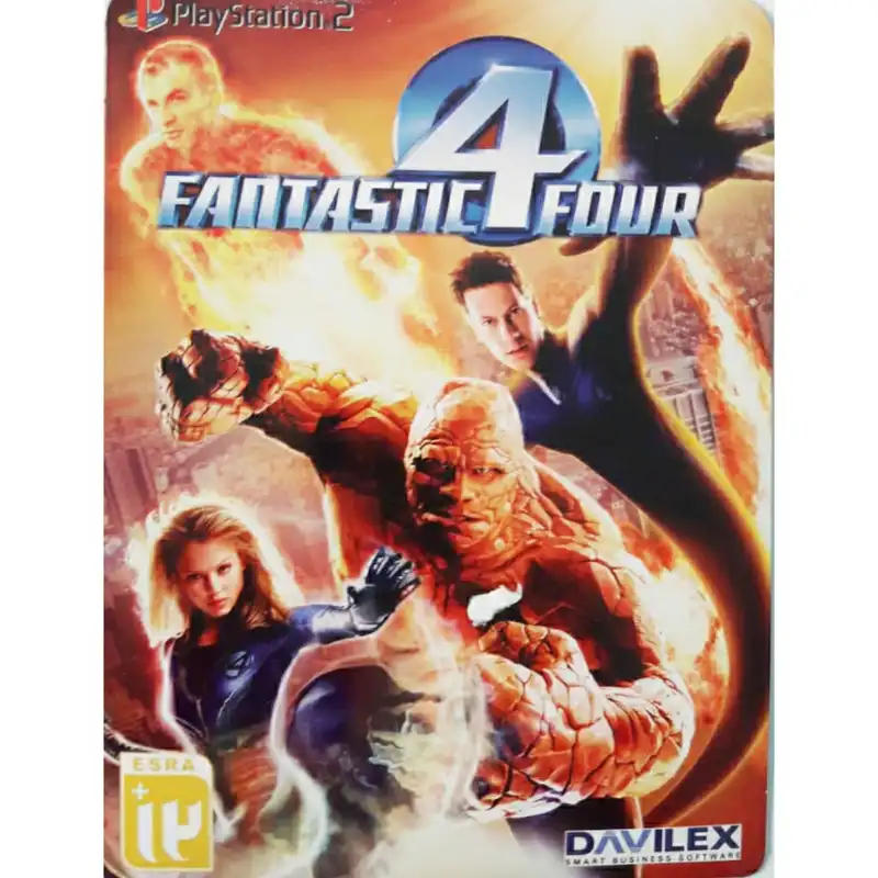 بازی شگفت انگیزان 4 مخصوص پلی استیشن 2