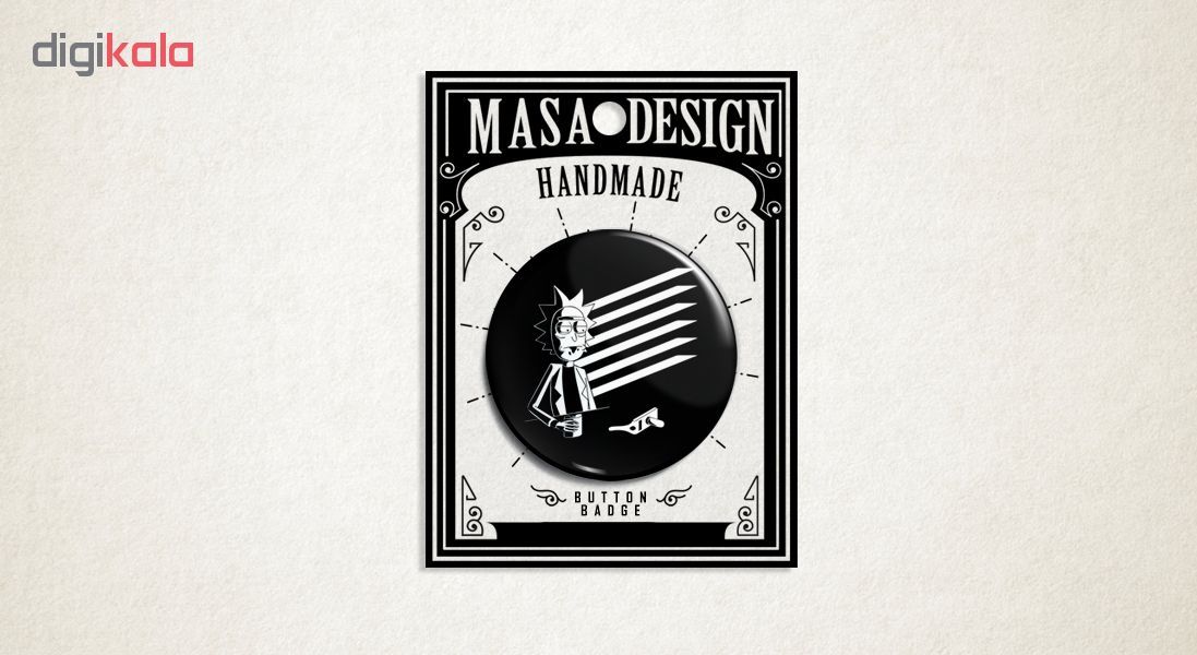 پیکسل ماسا دیزاین طرح ریک اند مورتی کد AS207 - - 4