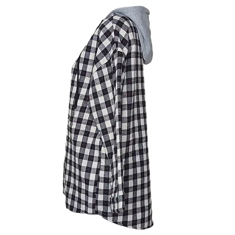 پالتو زنانه مدل داخل خز چهارخونه 187