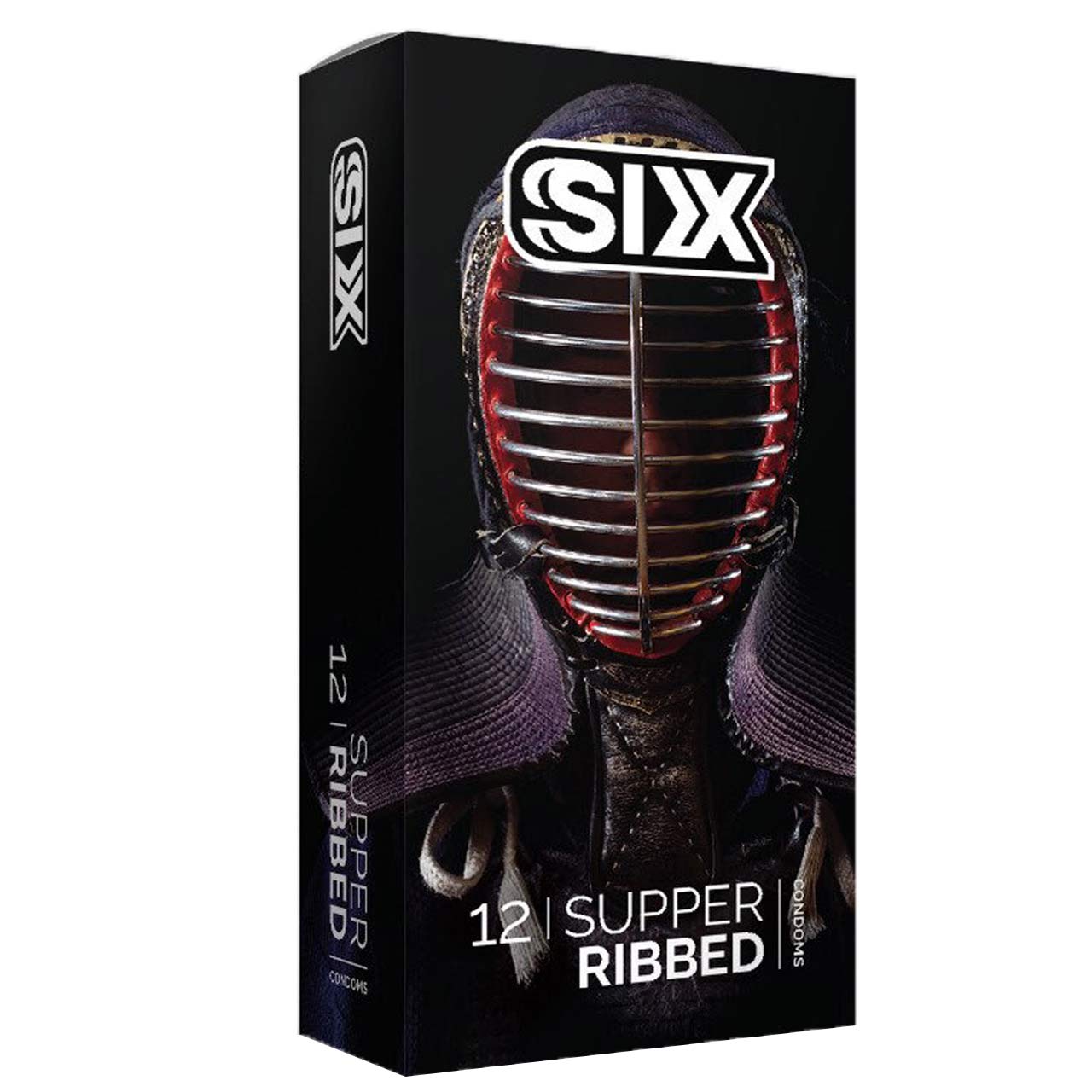 کاندوم سیکس مدل Super Ribbed بسته 12 عددی -  - 1