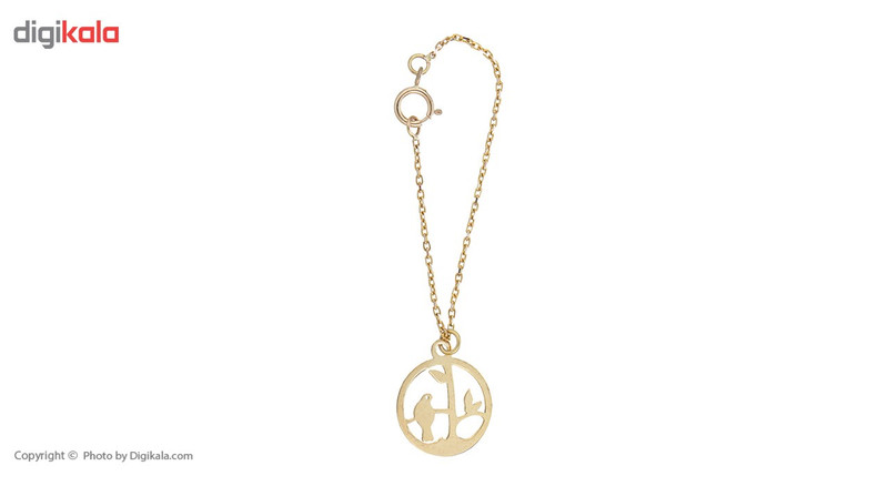 آویز ساعت طلا 18 عیار ماهک مدل MW0243