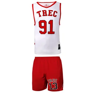 ست تاپ و شلوارک ورزشی مردانه ترک ویر مدل White-Red 91