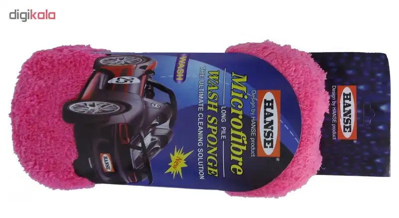اسفنج شست و شوی خودرو هانس مدل میکروفایبر