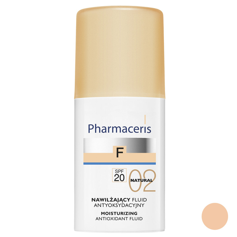 کرم پودر فارماسریز مدل Natural Moisturizing SPF20 حجم 30 میلی لیتر