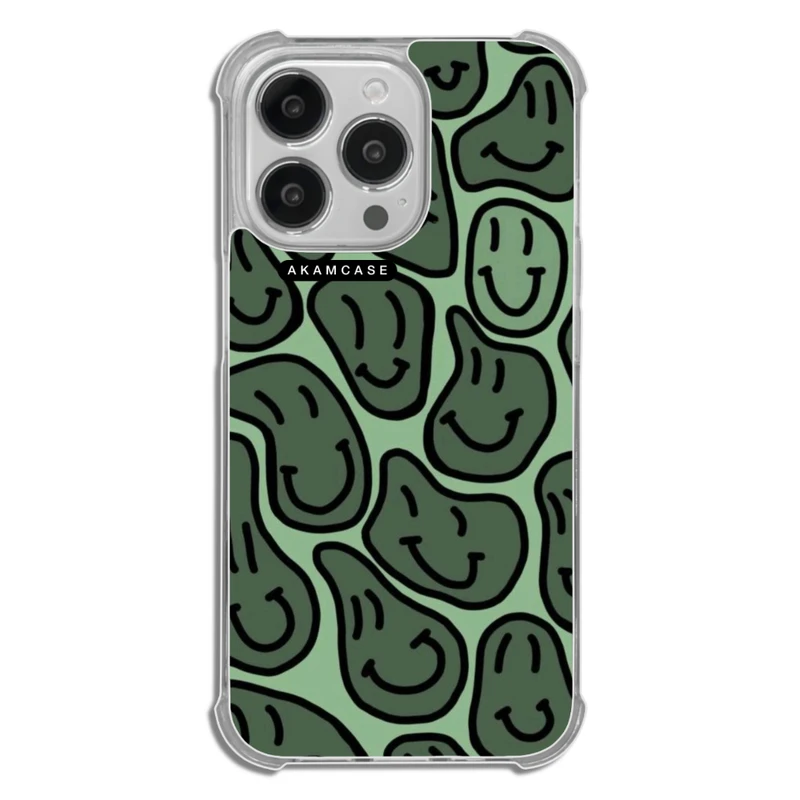 کاور آکام مدل AMCWTA13PRO-HAPPY FACE3 مناسب برای گوشی موبایل اپل iPhone 13 Pro