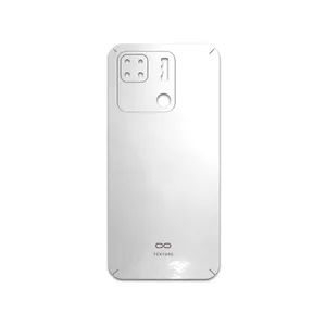 MAHOOT Metallic-White Cover Sticker for Xiaomi Redmi 10A