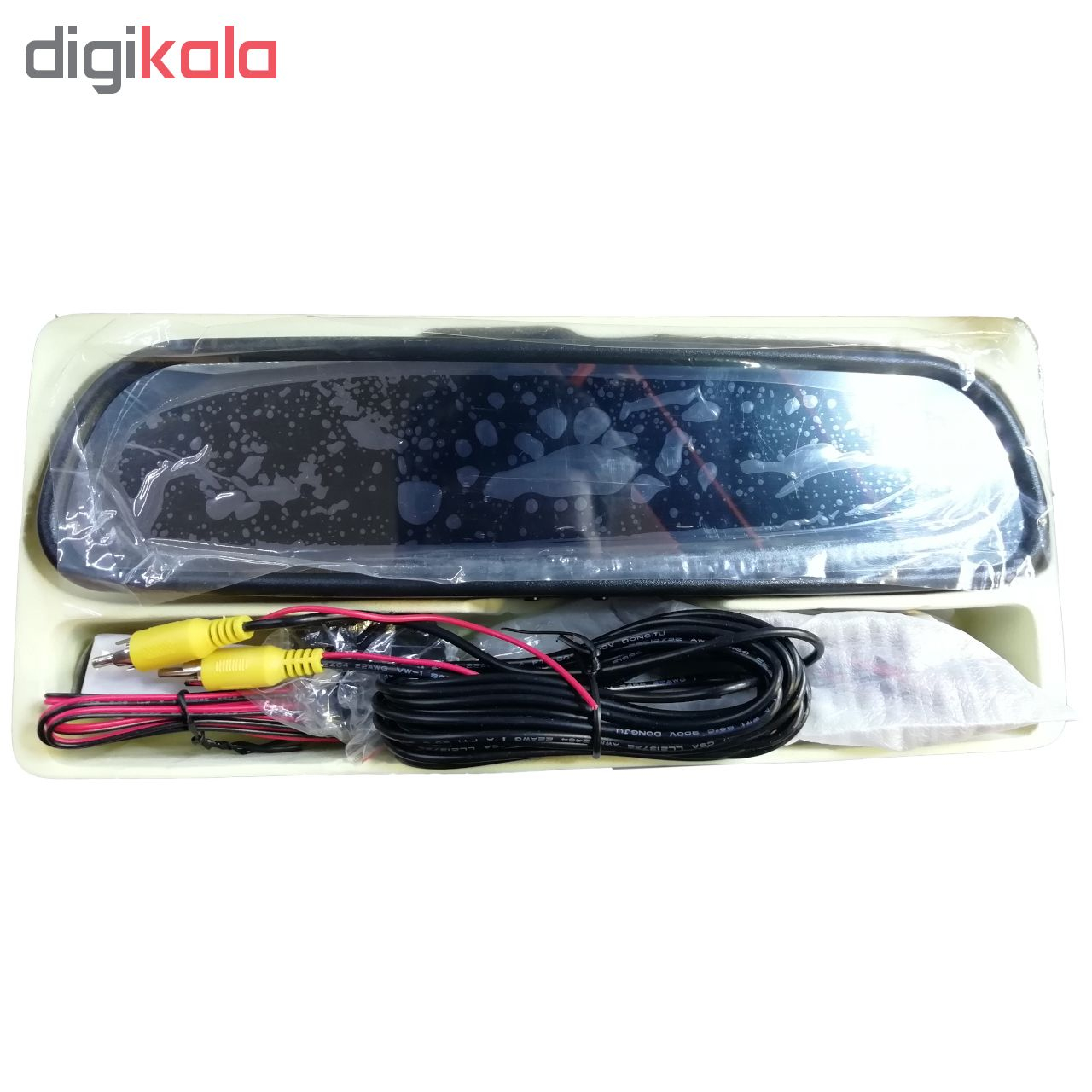 آینه مانیتور دار و دوربین دنده عقب کلاو مدل XD-007